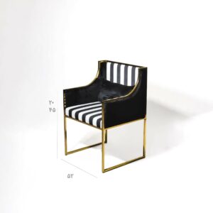Buying a dining chair with a minimal and unique design is an ideal choice for modern and classic decorations. Its simple beauty and special feeling gives a luxurious and stylish touch to the interior design of your home. This chair with a simple and stylish design is one of the most attractive choices for your home and workplace.